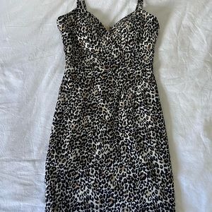 Cheetah Mini Dress
